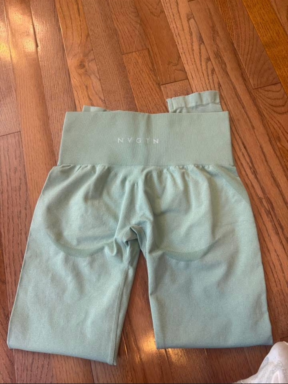 NVGTN Mint Green High-Waist Leggings Shorts